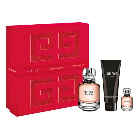 coffret givenchy femme interdit|coffret givenchy coupon.